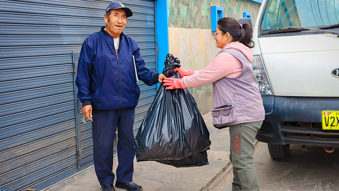 Estudio de caracterización de residuos sólidos del distrito de Mejía
