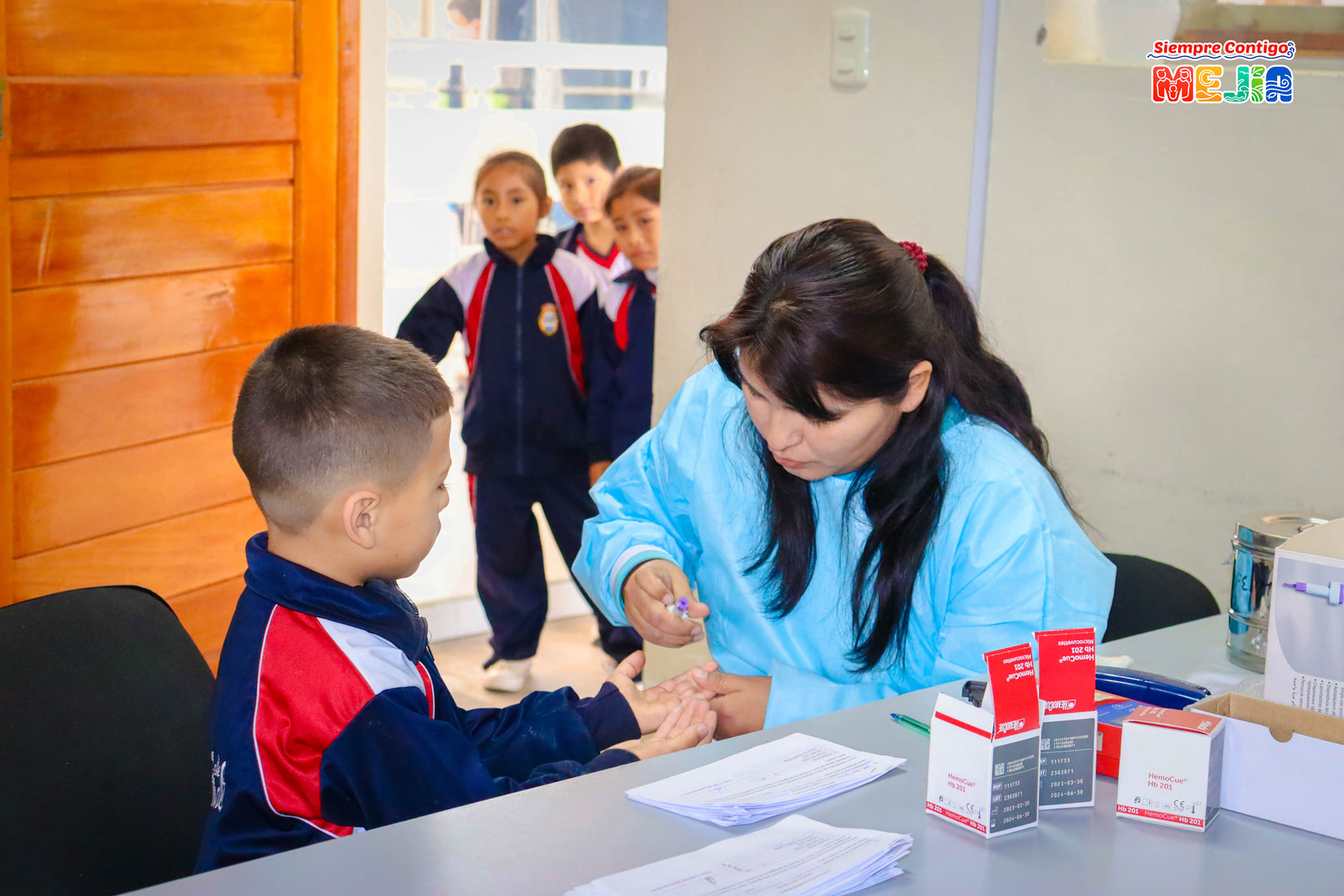 Posta Médica de Mejía desarrolla campaña de despistaje de anemia