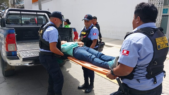 Traslado de herido