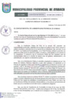 Vista preliminar de documento Acuerdo de Concejo N° 032-2022-MPA-C