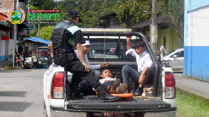 Simulacro Nacional Multipeligro Realizado con Éxito en el Distrito de Camanti 2024