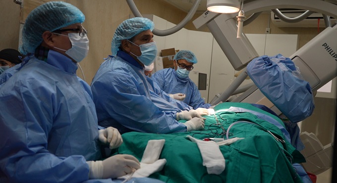 EsSalud: Hospital Almenara salva vida de hombre con aneurisma cerca al corazón
