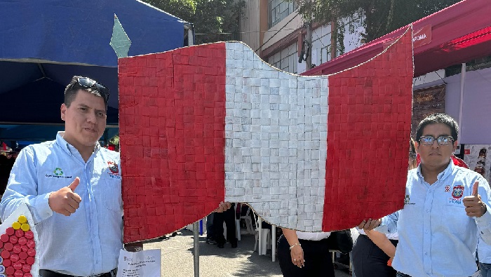 Bandera del Perú