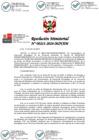 Vista preliminar de documento RM. 00211-2024-MINAM