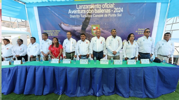 Foto Lanzamiento oficial del avistamiento de ballenas en Cancas