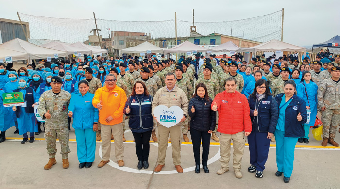 Con gran éxito se realizaron cuatro Megacampañas de Salud Multisectorial en Lima Sur