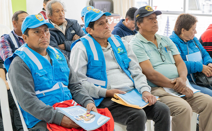 La JASS en Huarmey participaron VI Taller Benchmarking de Organizaciones Comunales