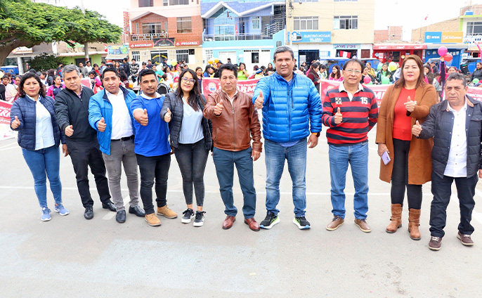 Municipalidad suscribieron el convenio de donación con un monto de un millón de soles.