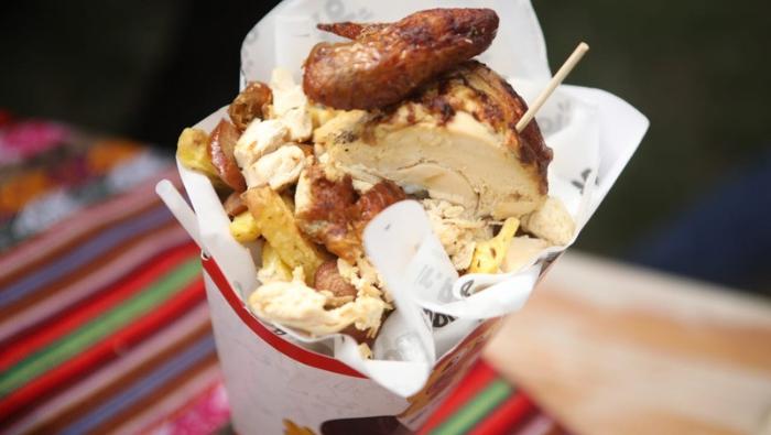 MIDAGRI impulsa cadena del pollo a la brasa y organiza almuerzo con niños de Puericultorio Pérez Araníbar