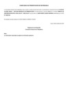 Vista preliminar de documento Constancia de Presentación entregable 2019