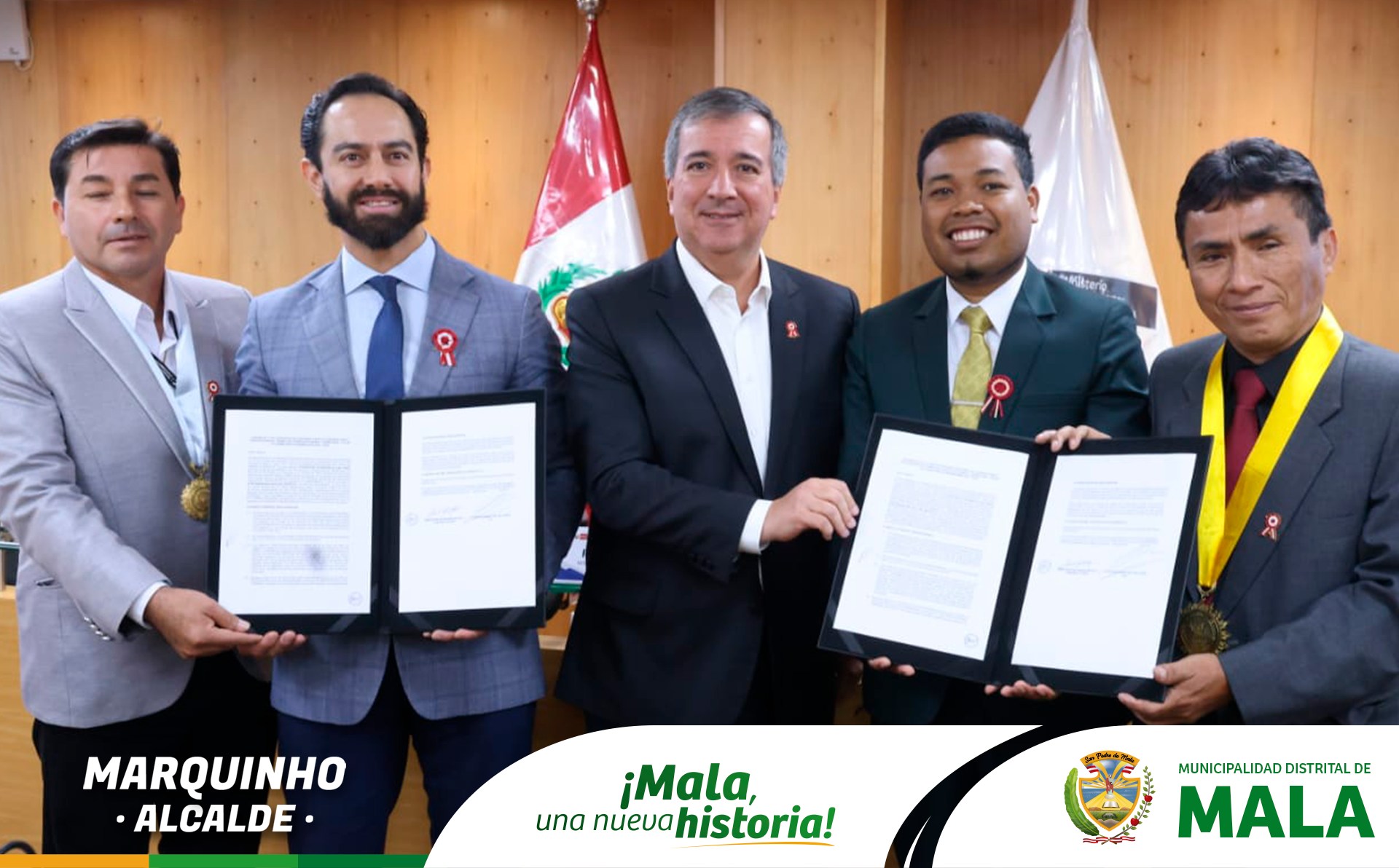 Firma de Adenda N°.11Suscrita por el Ministro de Transporte y Comunicaciones