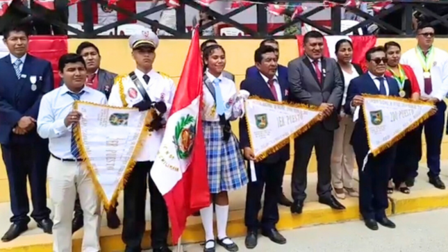 Foto I.E. Gran Chilimasa gano el segundo concurso regional de desfile en Canoas de Punta Sal 