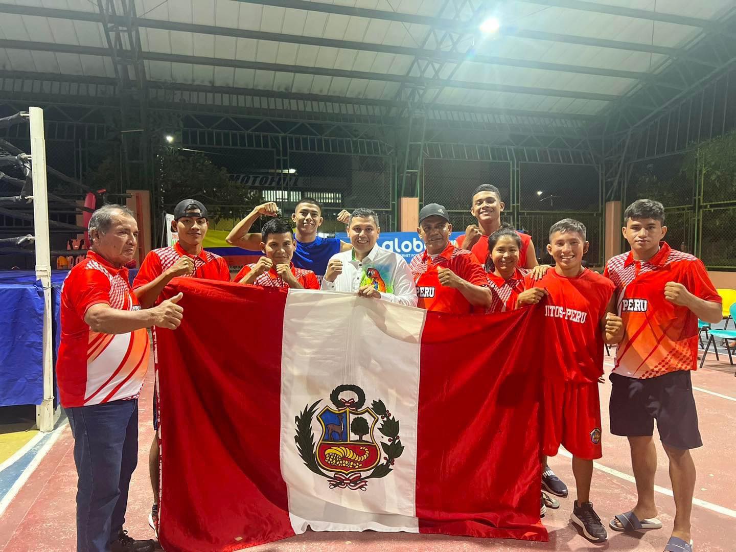Los boxeadores representantes de nuestro país agradecieron el apoyo incondicional del alcalde Cesar Vidaurre