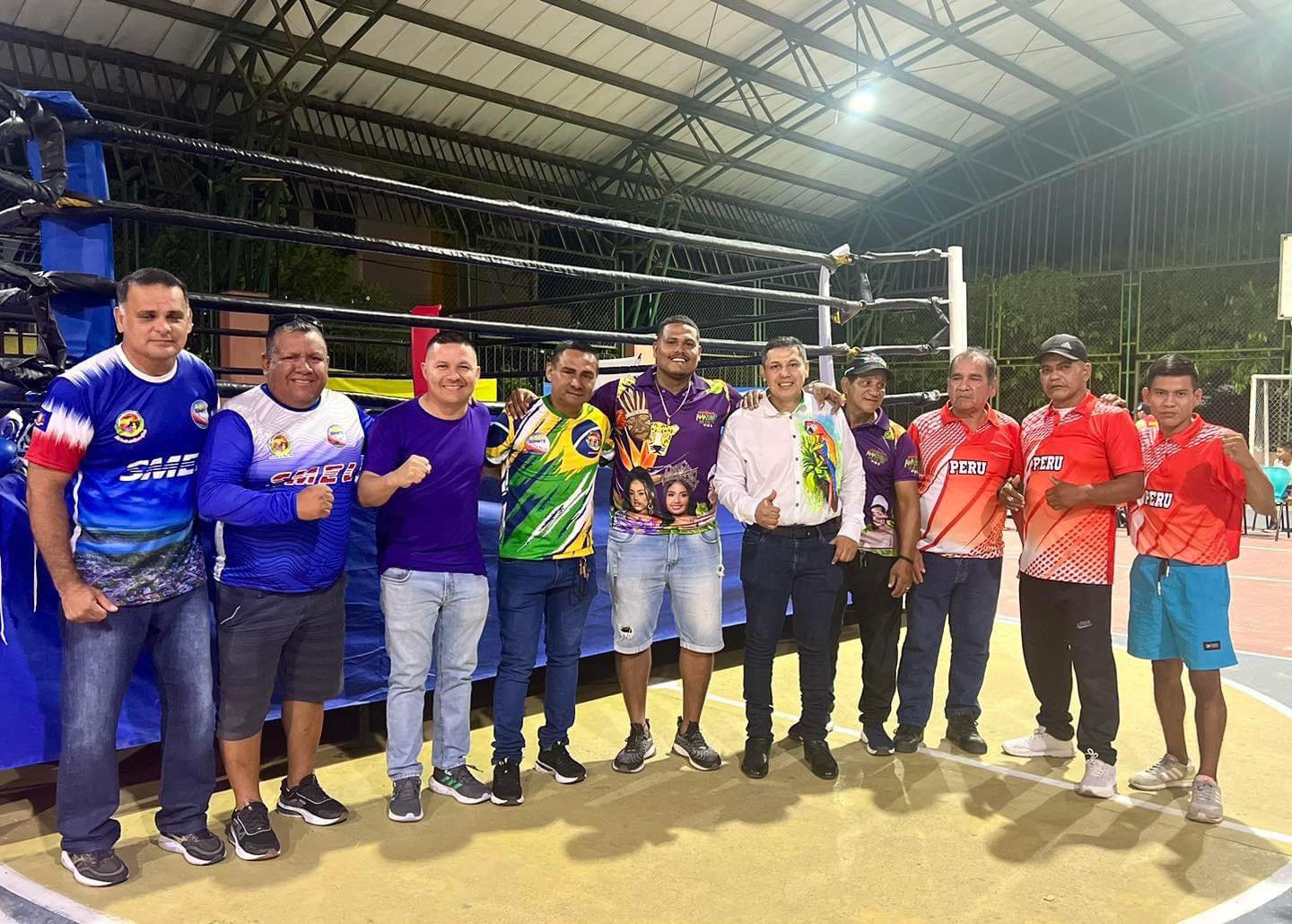 Los boxeadores representantes de nuestro país agradecieron el apoyo incondicional del alcalde Cesar Vidaurre