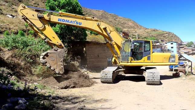  inicia trabajos de trocha carrozable en Vichaycocha 