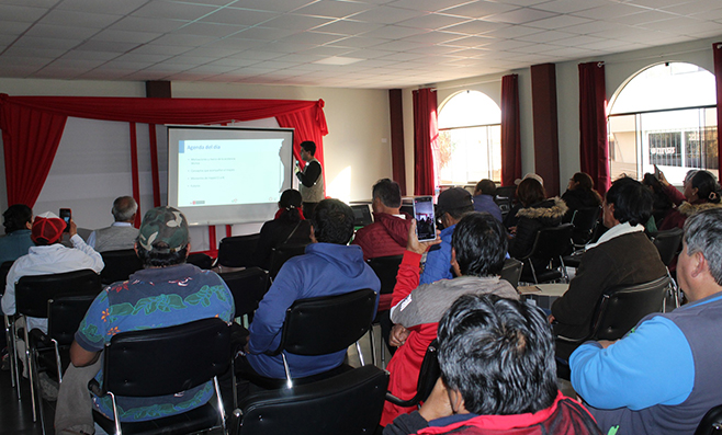 Taller de Mapeo Cultural de Aucallama se Realiza Exitosamente