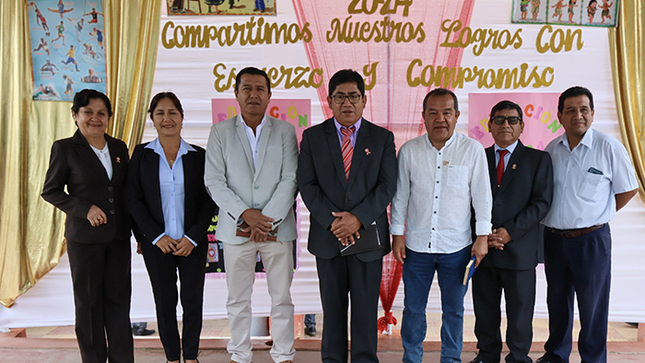 Imagen de actividades por el día del logro en el colegio Secundario - Chongoyape.
