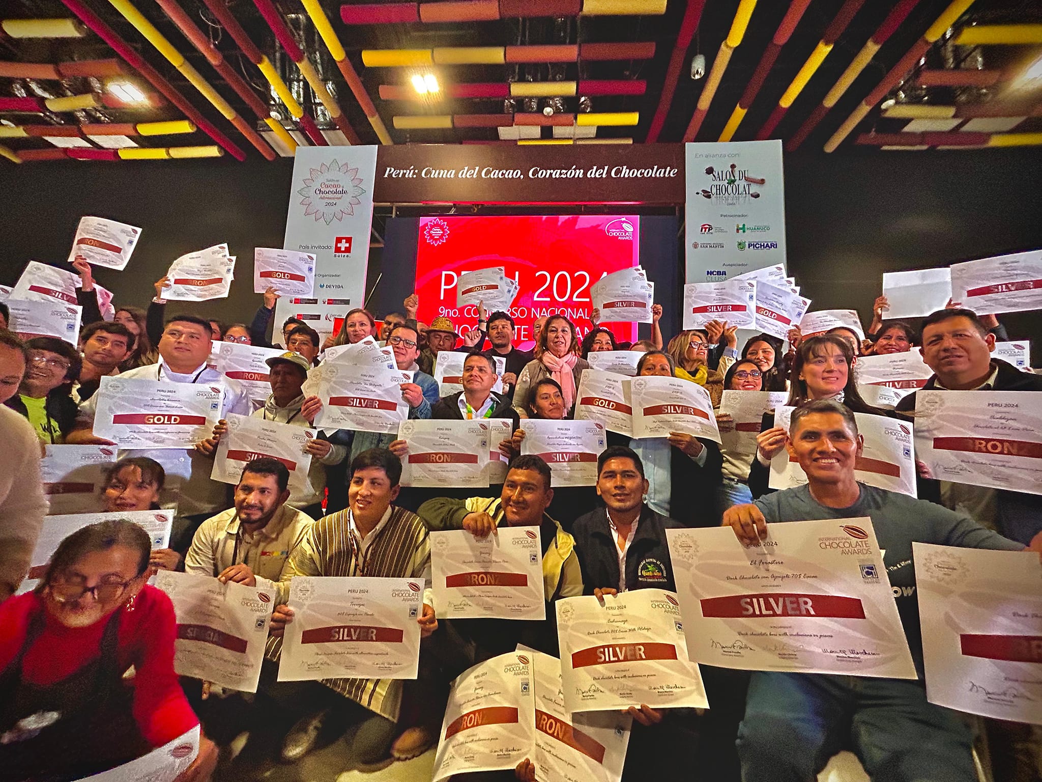 Reconocimientos en edición internacional del salón de cacao y chocolate