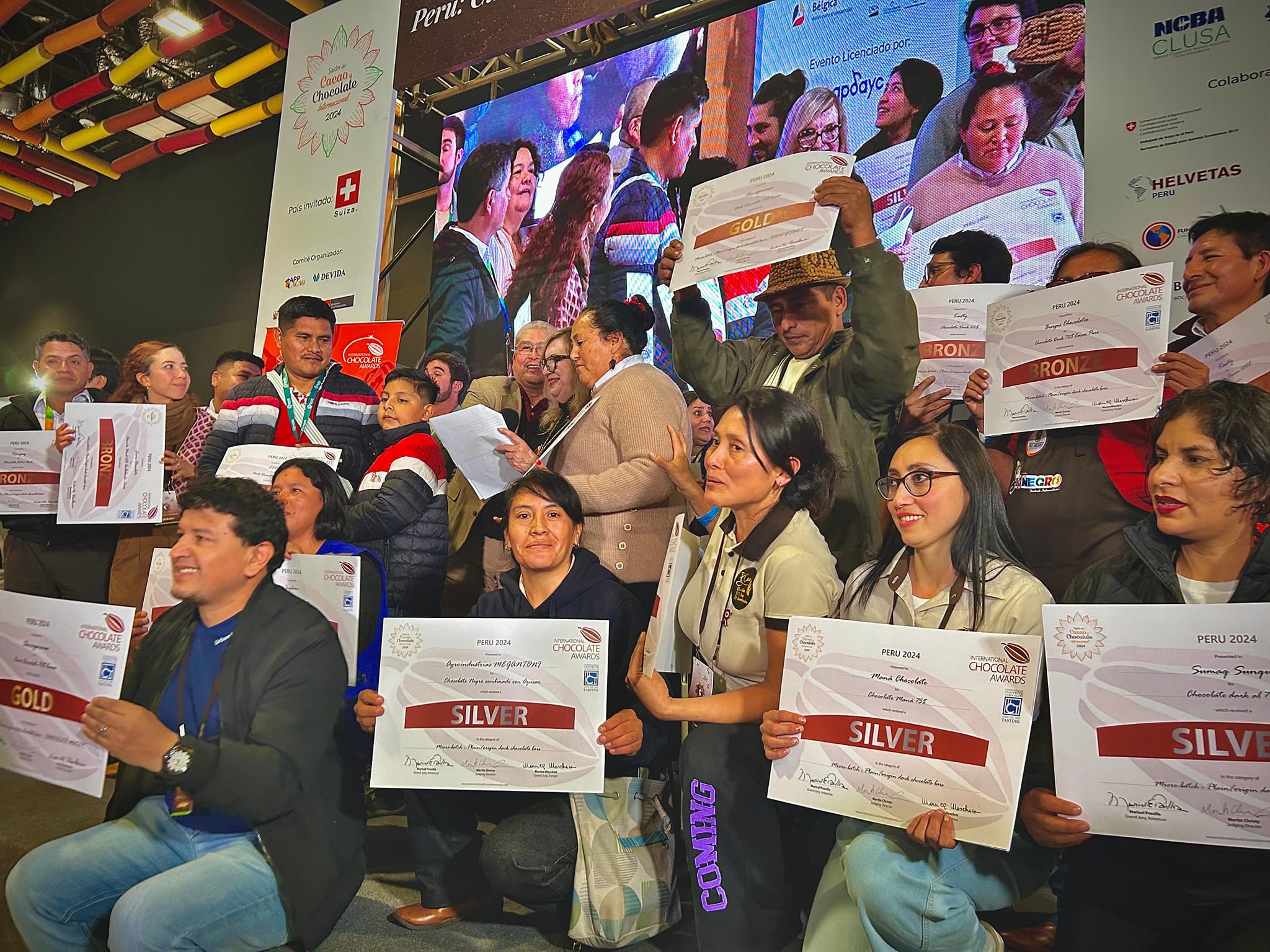 Reconocimientos en edición internacional del salón de cacao y chocolate