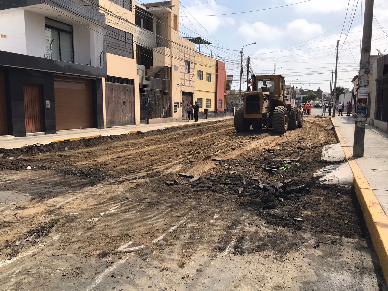 MPT rehabilita pavimento afectado en la calle Panamá por rotura de tubería