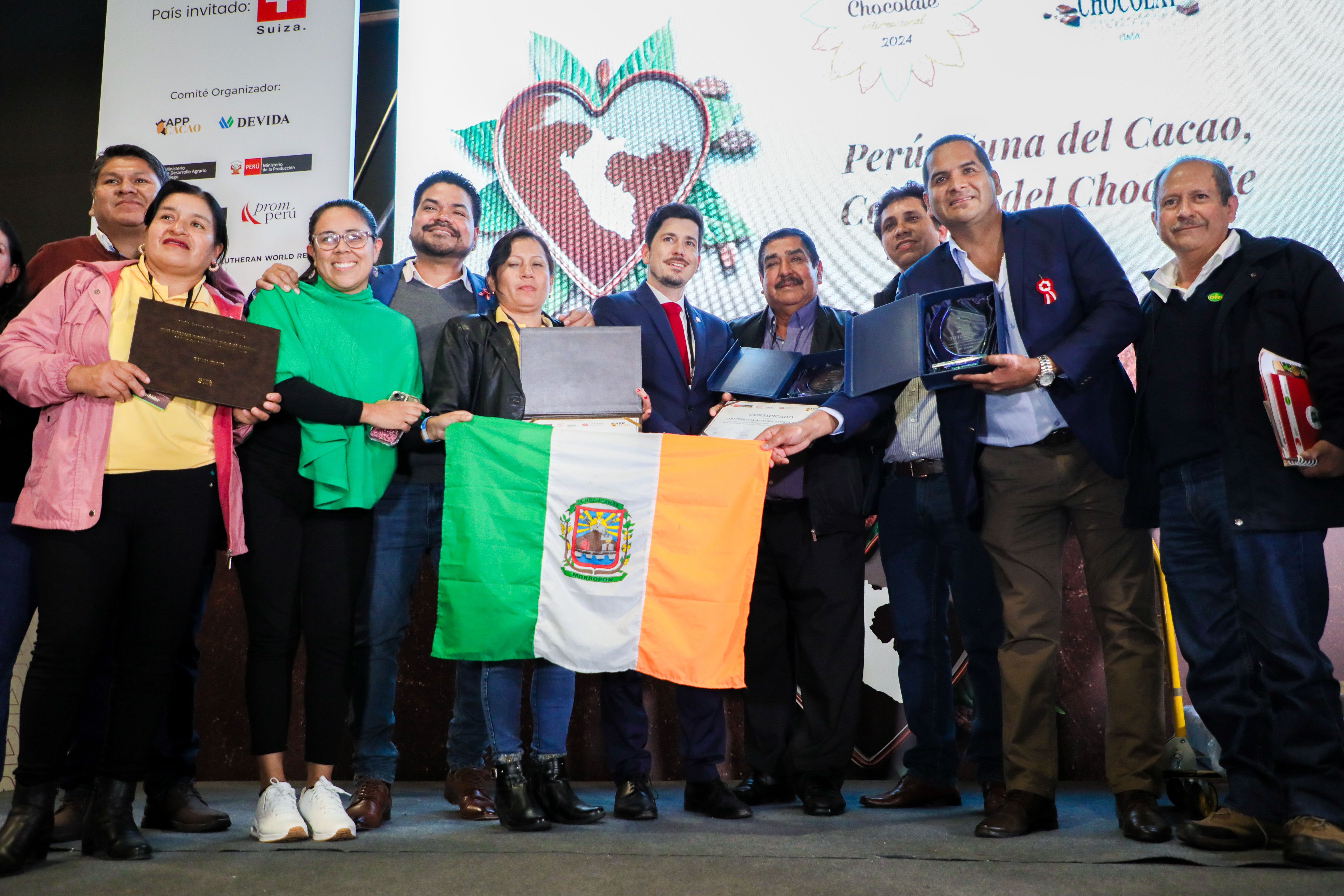 Cooperativa Agraria APPROCAP de Piura ganó el primer puesto del XVIII Concurso Nacional del Cacao