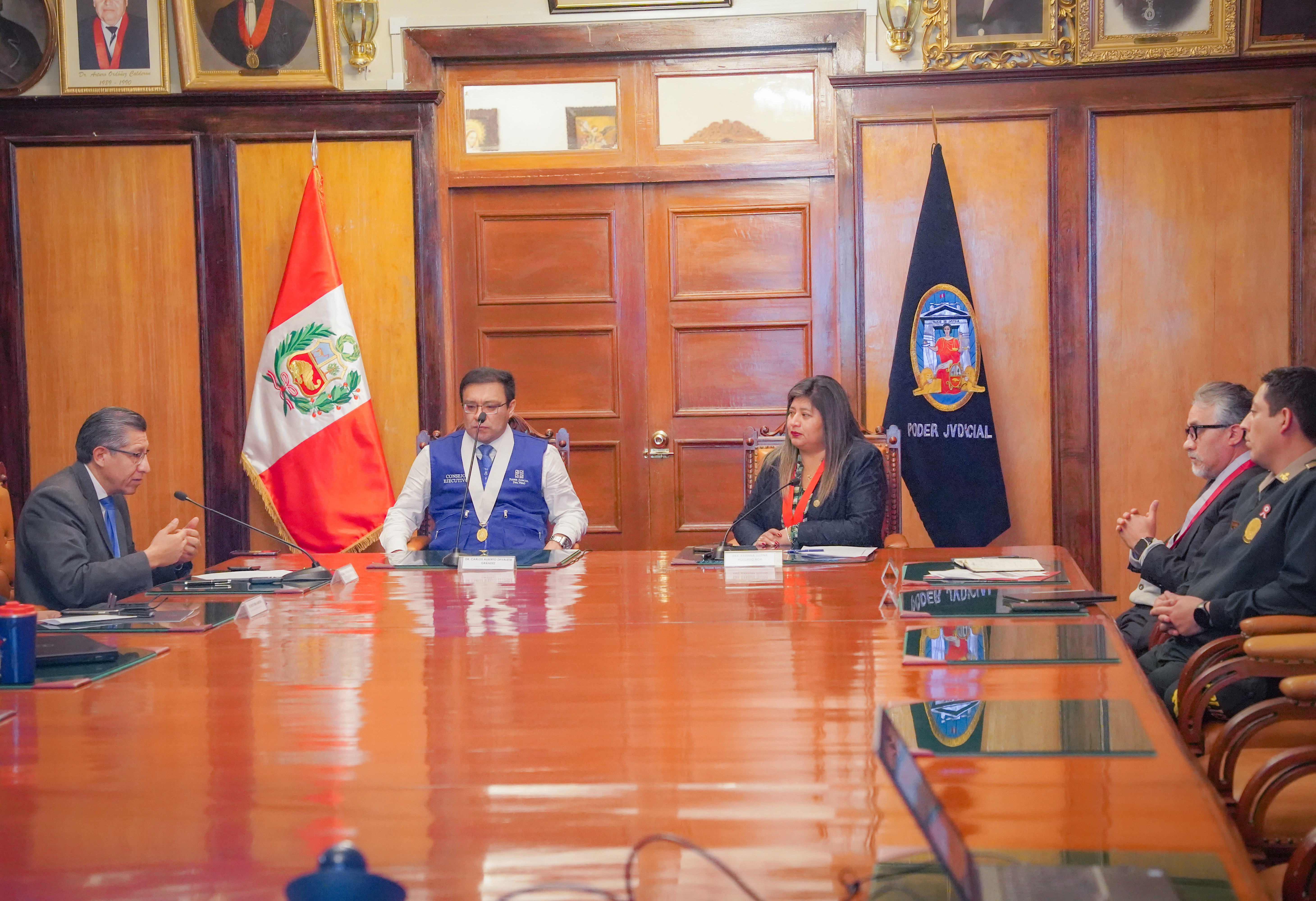 Operadores de justicia sostuvieron importante reunión de coordinación para la implementación de la Unidiad de Flagrancia