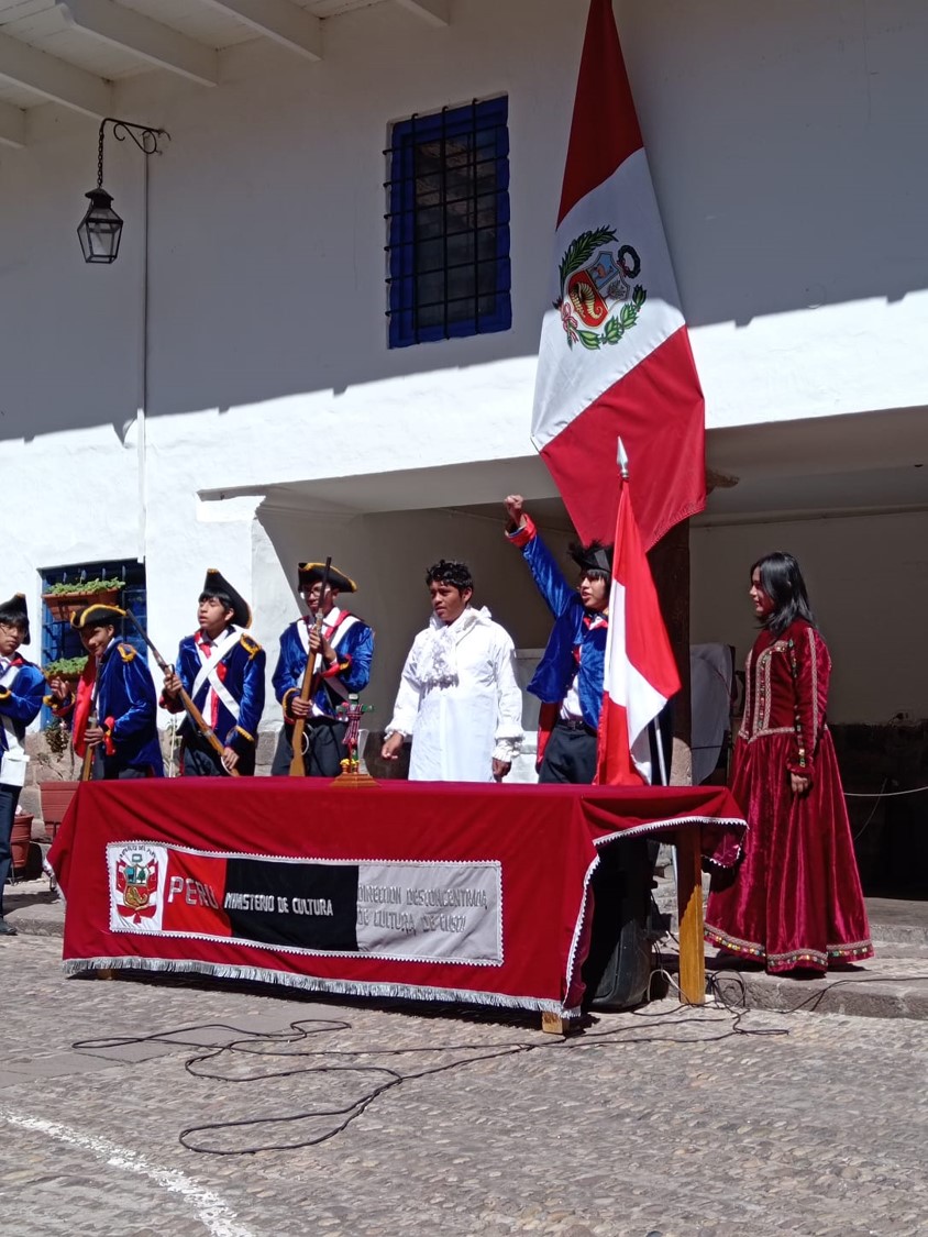 Escenificación de la Independencia_