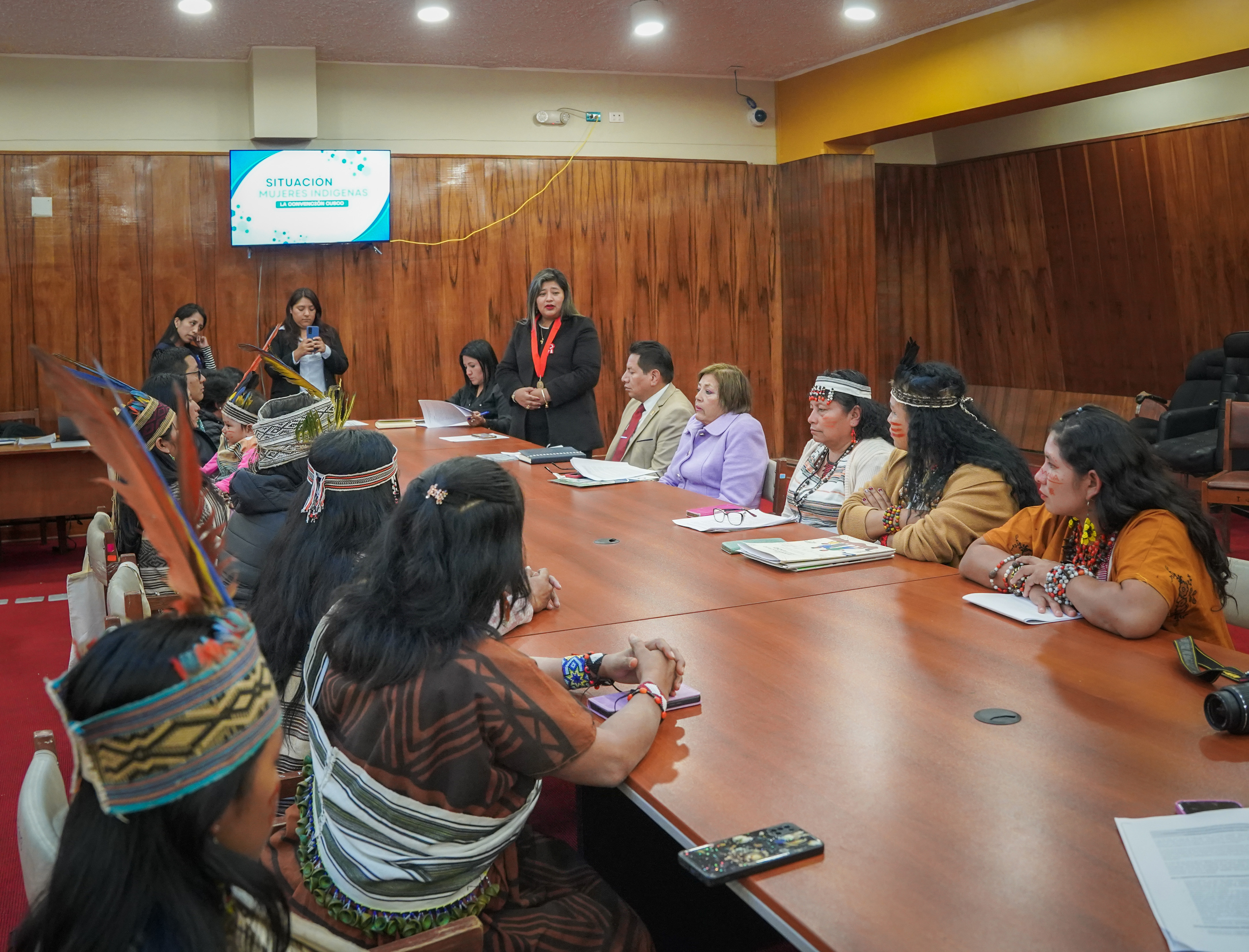 Presidenta de la Corte Superior de Justicia de Cusco Anunció creación de un Juzgado en el distrito de Megantoni