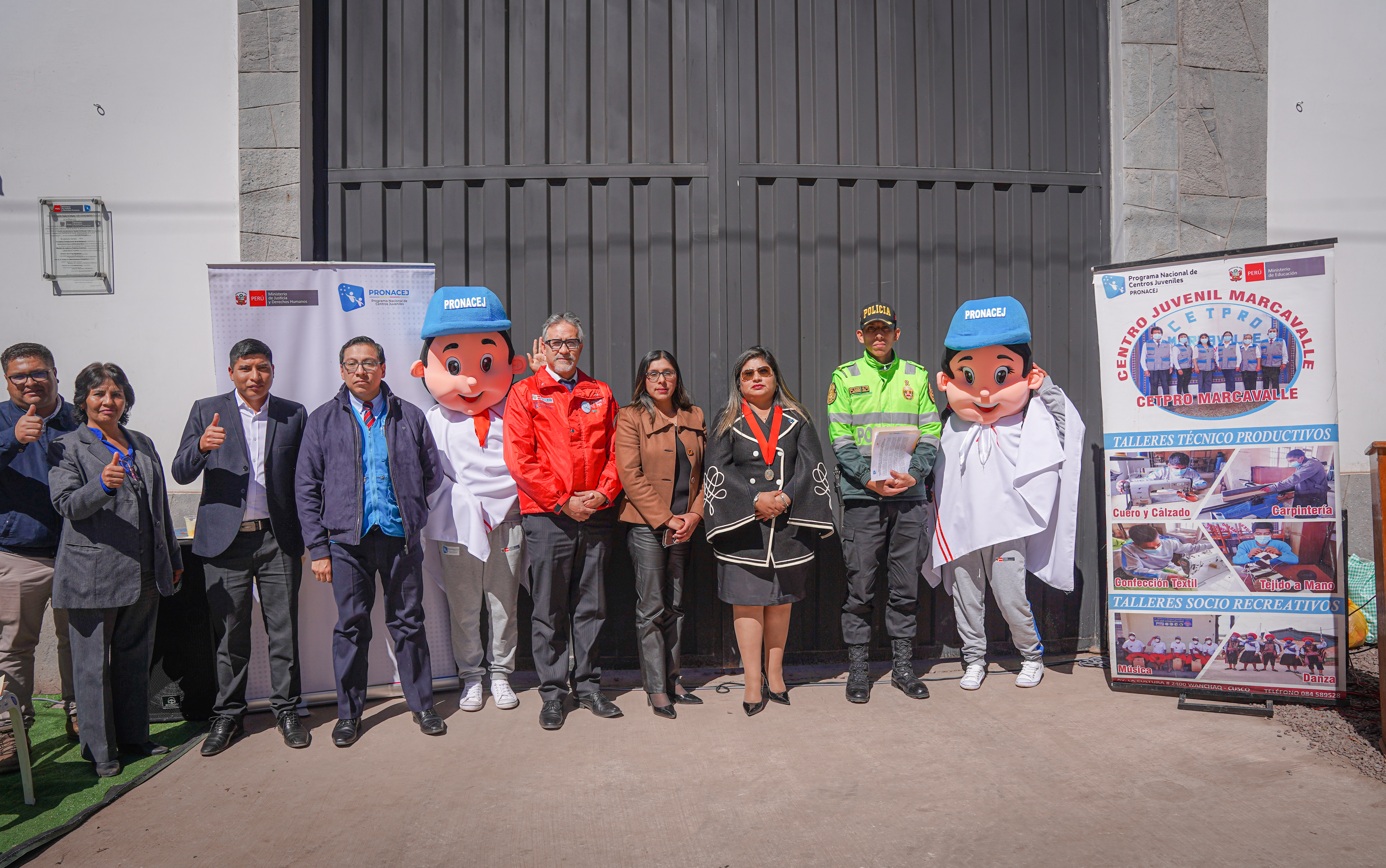 Presidenta de la Corte de Cusco participó en Expo Feria "Jóvenes Emprendedores por el Perú"