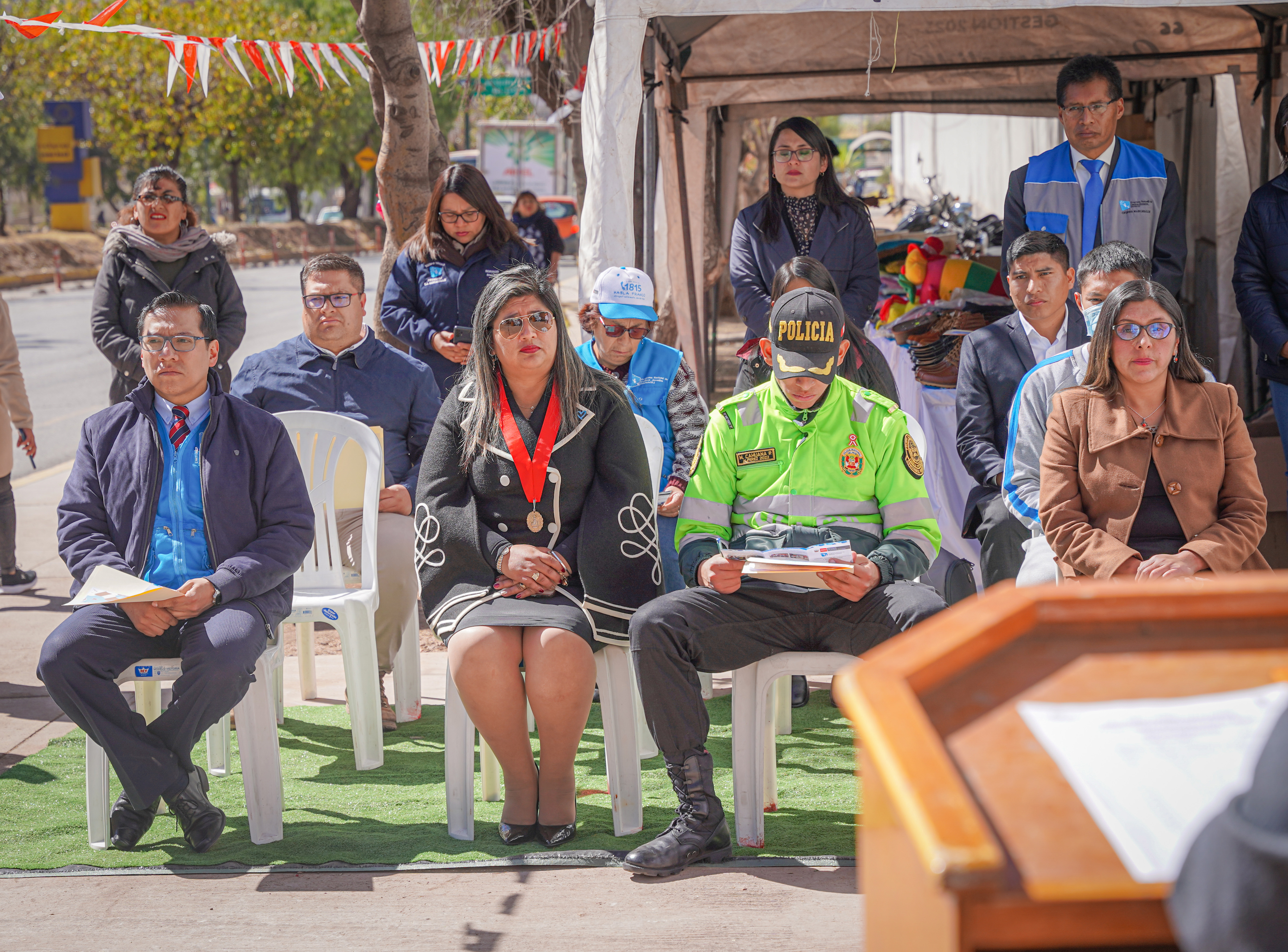 Presidenta de la Corte de Cusco participó en Expo Feria "Jóvenes Emprendedores por el Perú"