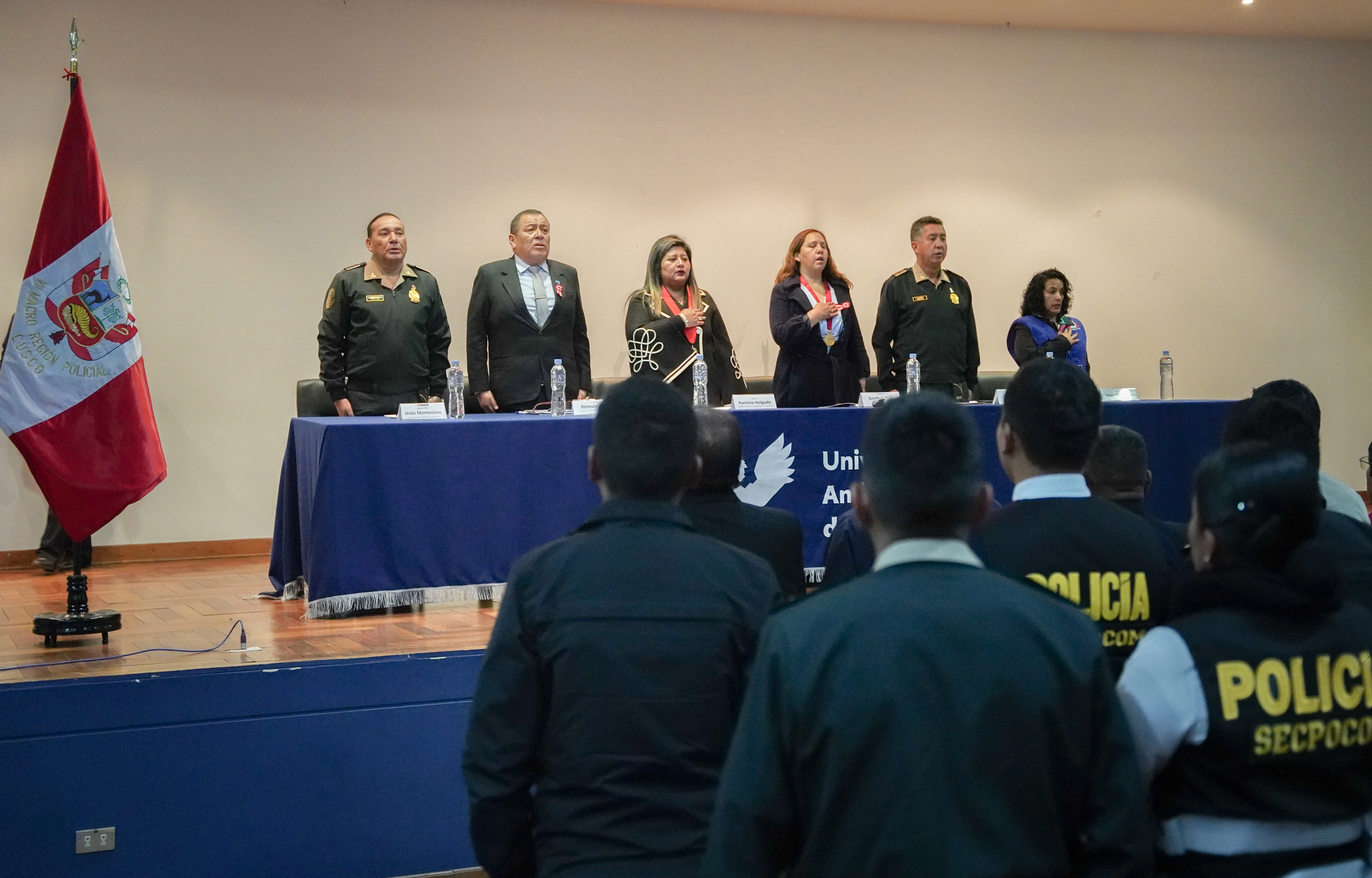 Presidenta de la Corte de Cusco participó en Foro Descentralizado "Policía Comunitaria y Participación Ciudadana"