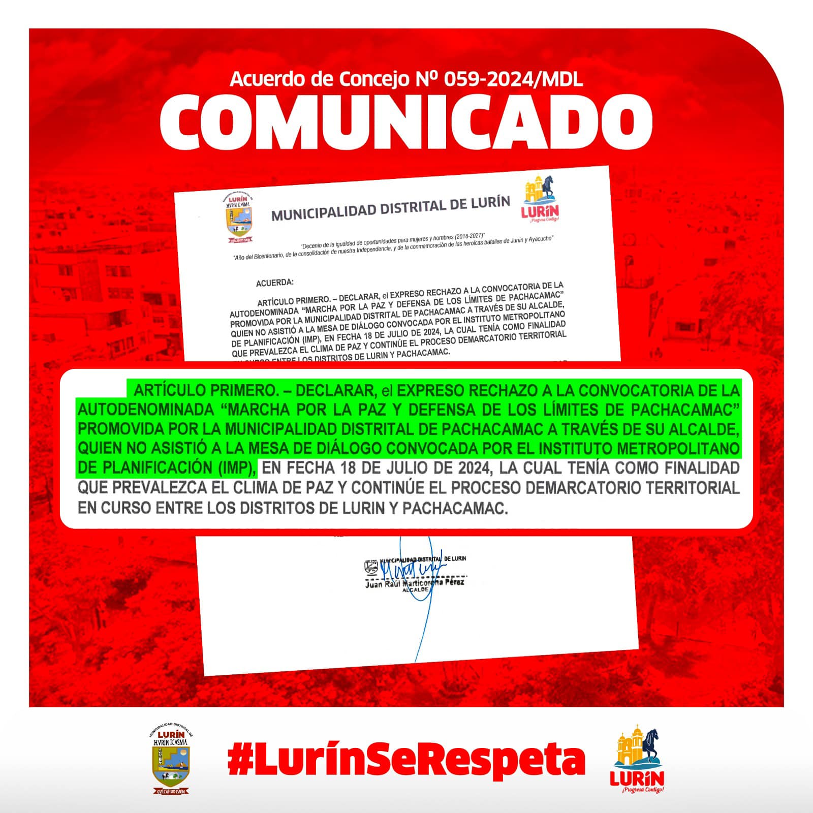 Archivo de JPG sobre una publicación del área de imagen