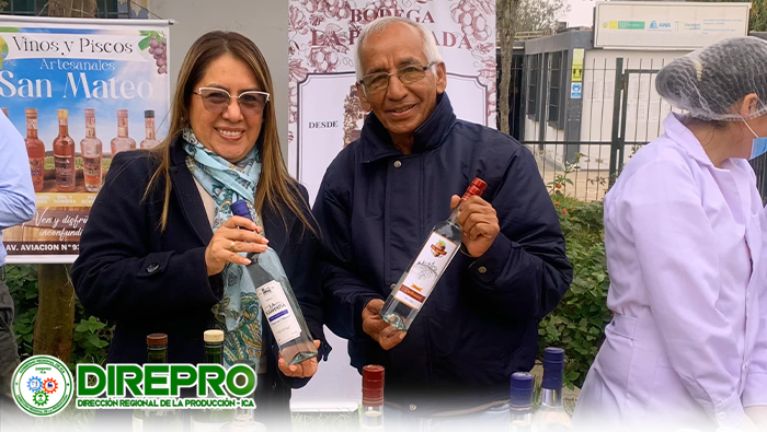 Feria realizada en la Agencia Agraria de Pisco