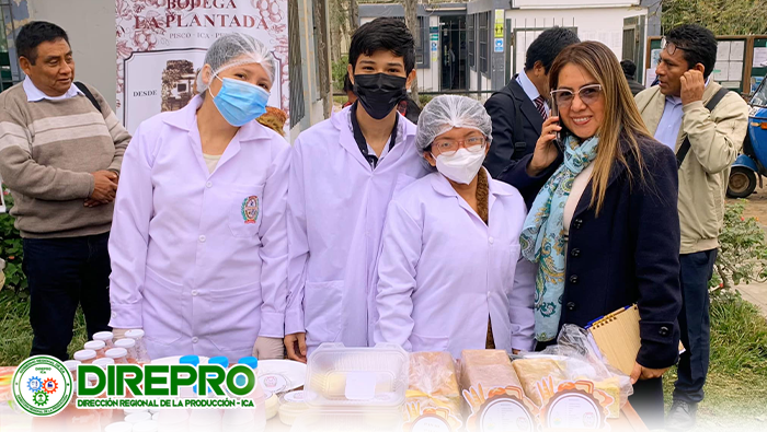 Feria realizada en la Agencia Agraria de Pisco