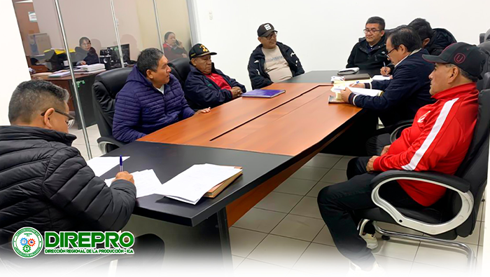 Reunión con los representantes de la Asociación de Pescadores y Maricultores de Chaco - Lagunillas