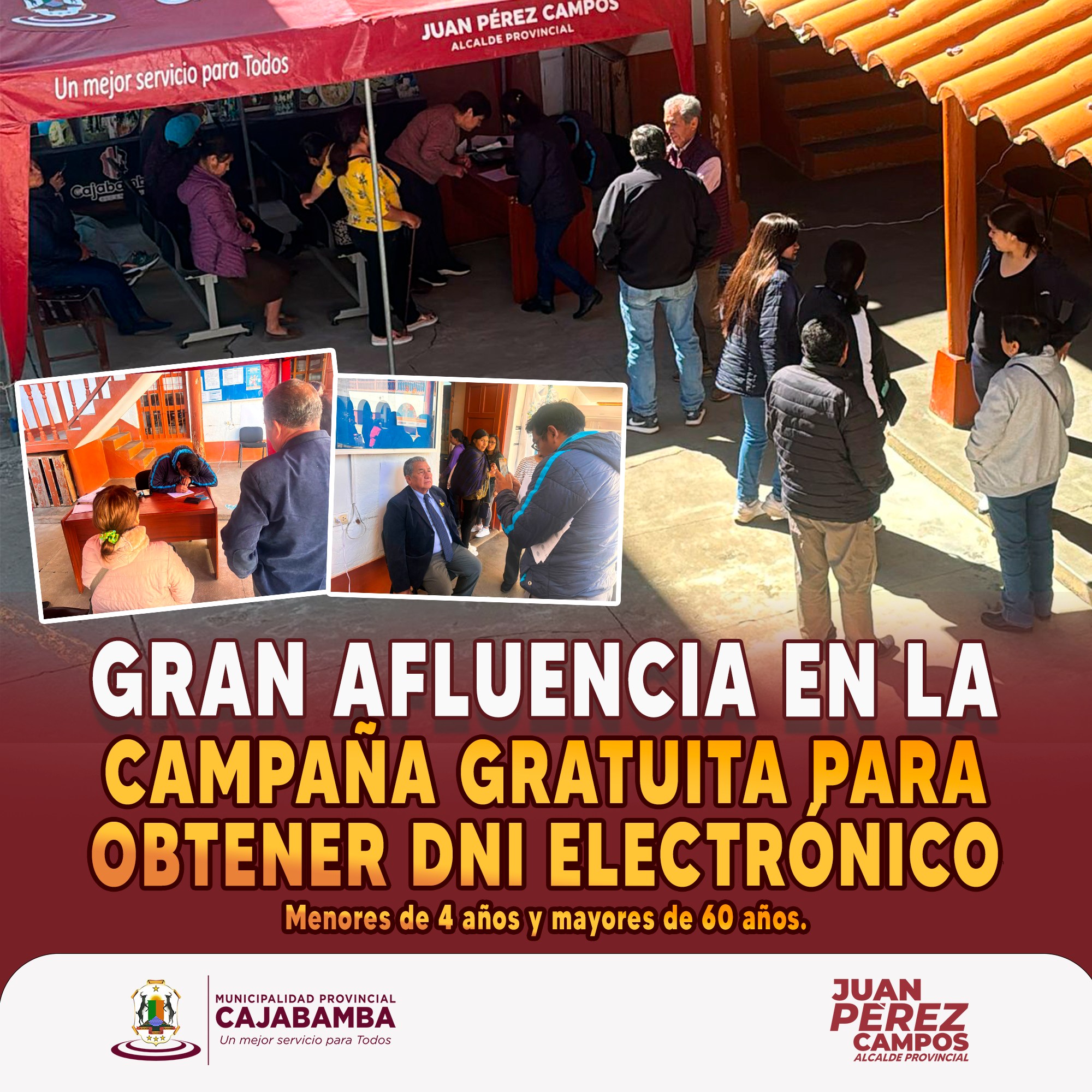 Gran afluencia en la campaña gratuita para obtener DNI electrónico