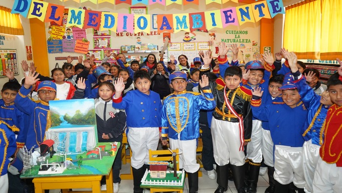 Electrocentro y DREJ monitorean ejecución de programa aprendiendo con energía en Jauja