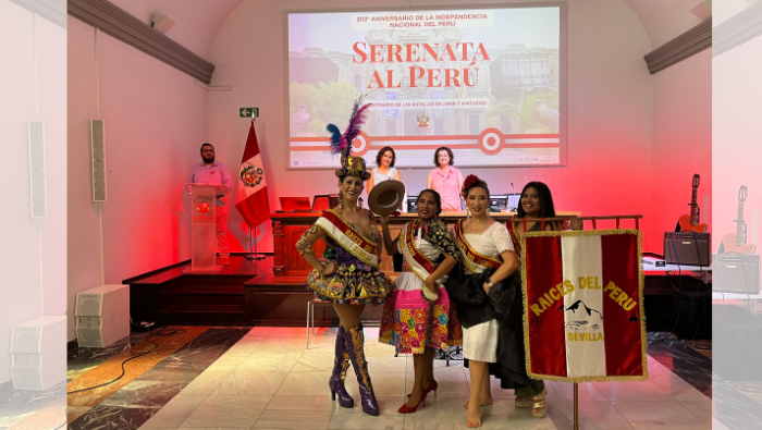 Consulado peruano en Sevilla celebra Fiestas Patrias con “Serenata al Perú”