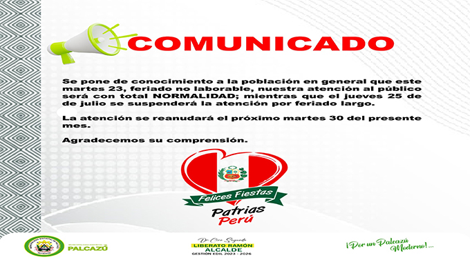 comunicado