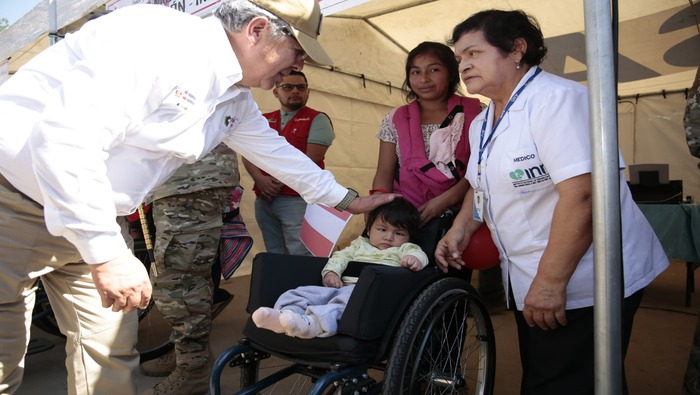 Campaña Multisectorial impulsada por el MINDEF brindó más de 13 mil atenciones en Manitea