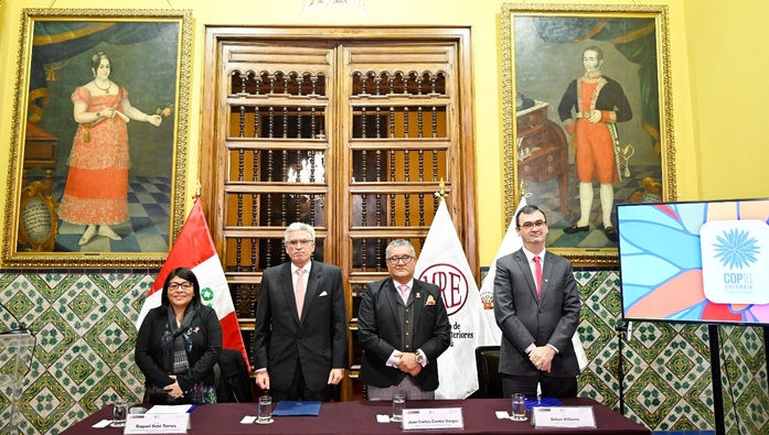 Cancillería y Ministerio del Ambiente exponen importancia de la participación del Perú en la COP 16 en Colombia