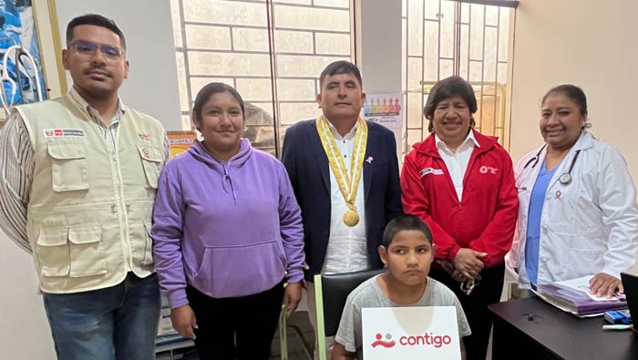 La Libertad: pobladores de Magdalena de Cao recibieron certificados de discapacidad en “Caravana Contigo”