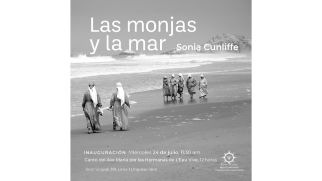 Centro Cultural Inca Garcilaso de la Cancillería albergará la muestra fotográfica “Las monjas y la mar”