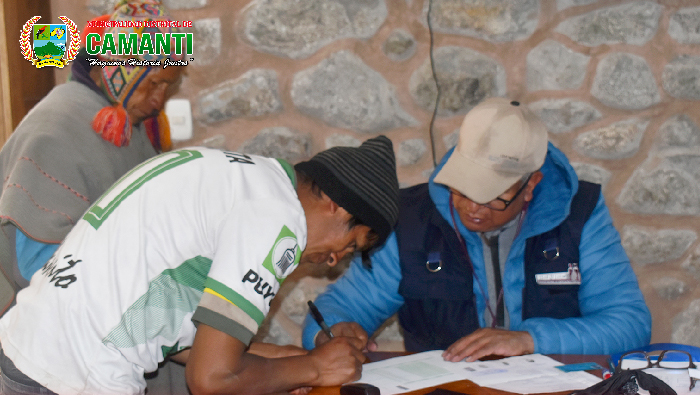 Exitosa Campaña de Trámite de DNI Gratuito en la Comunidad Campesina de Japu