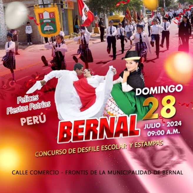 ¡Celebremos juntos el 203º aniversario de la independencia del Perú!