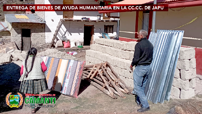 Ayuda Humanitaria en la Comunidad Campesina de Japu