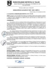 Vista preliminar de documento RESOLUCION DE ALCALDIA N° 0527-2023-MDET