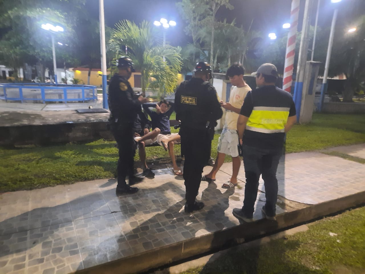 Personal serenazgo y efectivo de la PNP realizaron operativo (COMBOY)