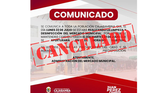 Atención población Cajabambina 