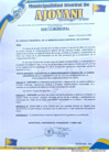 Vista preliminar de documento EDICTO MUNICIPAL  - QUE DISPONE EL EMBANDERAMIENTO GENERAL DE LA CIUDAD